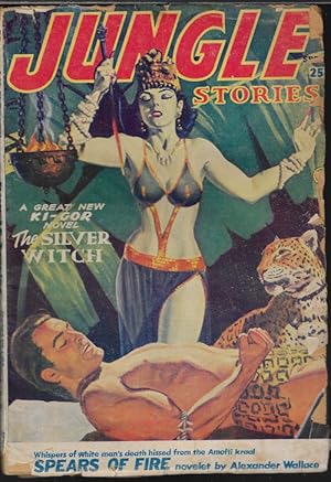 Image du vendeur pour JUNGLE Stories: Winter 1952 - 1953 mis en vente par Books from the Crypt