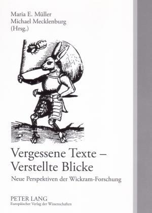 Imagen del vendedor de Vergessene Texte - Verstellte Blicke a la venta por moluna