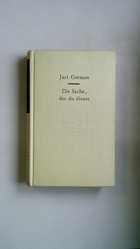 Imagen del vendedor de DIE SACHE, DER DU DIENST. a la venta por Butterfly Books GmbH & Co. KG