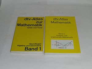 Bild des Verkufers fr Atlas zur Mathematik Band 1 + 2. 2 Taschenbcher. zum Verkauf von Der-Philo-soph