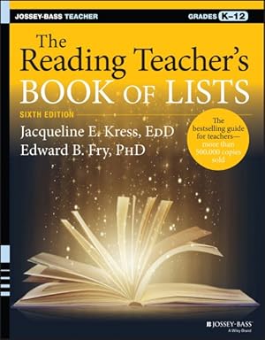 Imagen del vendedor de Reading Teacher's Book of Lists : Grades K-12 a la venta por GreatBookPrices