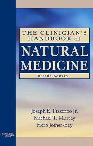 Imagen del vendedor de Clinician's Handbook of Natural Medicine a la venta por GreatBookPrices