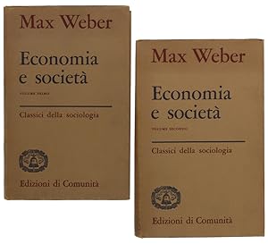 ECONOMIA E SOCIETA' [opera completa in 2 volumi]: