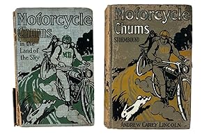 Seller image for Early Archive of 2 Motorcycle Chums books by Andrew Carey Lincoln, 1912 and 1914 for sale by Max Rambod Inc