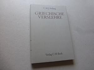 Bild des Verkufers fr Griechische Verslehre. (= Handbuch der Altertumswissenschaft. Zweite Abteilung, vierter Teil) zum Verkauf von Krull GmbH