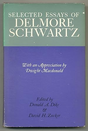 Imagen del vendedor de Selected Essays of Delmore Schwartz a la venta por Between the Covers-Rare Books, Inc. ABAA