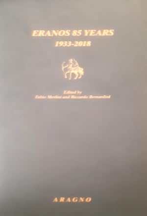 Bild des Verkufers fr Eranos 85 Years 1933-2018. zum Verkauf von FIRENZELIBRI SRL