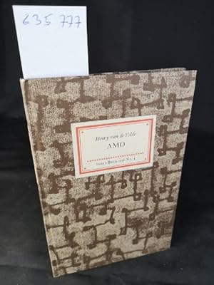 Seller image for AMO. Insel-Bcherei Nr. 3 [1 B]. 29. - 34. Tausend. for sale by ANTIQUARIAT Franke BRUDDENBOOKS