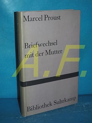 Bild des Verkufers fr Briefwechsel mit der Mutter (Bibliothek Suhrkamp Band 239) zum Verkauf von Antiquarische Fundgrube e.U.