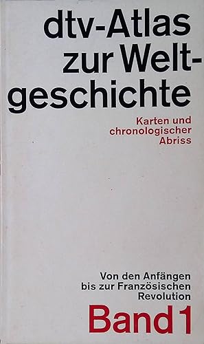 Seller image for Atlas zur Weltgeschichte Bd. 1: Von den Anfngen bis zur franzsischen Revolution. Nr. 3001 for sale by books4less (Versandantiquariat Petra Gros GmbH & Co. KG)