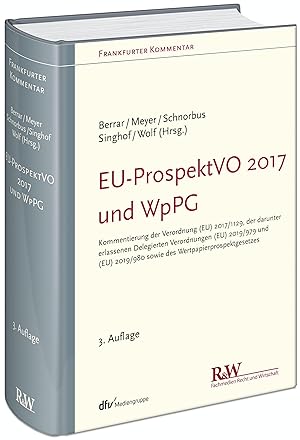 Seller image for WpPG und EU-ProspektVO for sale by moluna