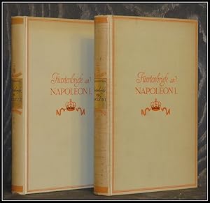 Imagen del vendedor de Frstenbriefe an Napoleon I und II. Auerdeutsche Frsten und Frstinnen. ; Frsten und Frstinnen aus dem Hause Bonarparte. // Deutsche Frsten und Frstinnen. a la venta por Antiquariat Johann Forster