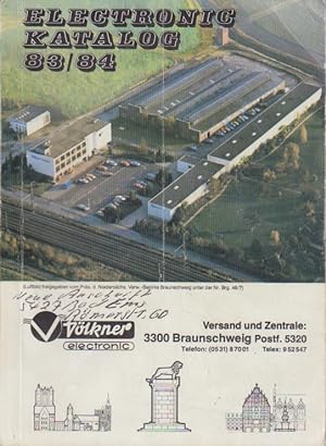 Völkner Electronic Katalog 83-84. Elektronik Bauteile Katalog.