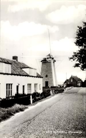 Bild des Verkufers fr Ansichtskarte / Postkarte Den Bommel Sdholland, Molendijk, Windmhle zum Verkauf von akpool GmbH