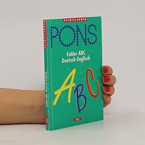 Image du vendeur pour PONS Fehler-ABC deutsch-englisch mis en vente par Bookbot