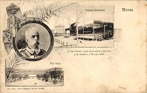 Immagine del venditore per Ansichtskarte / Postkarte Monza Lombardia, Umberto I, Villa Reale, Palestra Ginnastica venduto da akpool GmbH