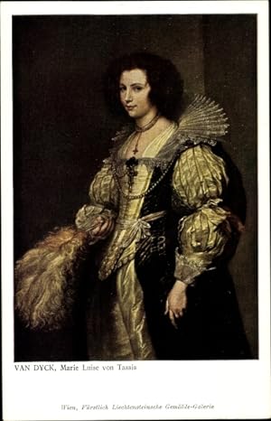 Künstler Ansichtskarte / Postkarte Van Dyck, Marie Luise von Tassis