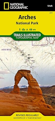 Seller image for National Geographic Trails Illustrated Map Arches National Park Utah, USA for sale by GreatBookPrices