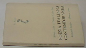 Immagine del venditore per Poesa italiana contempornea venduto da Librera La Candela
