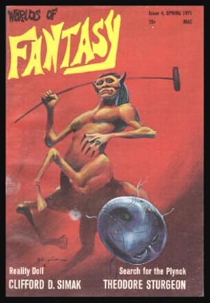 Seller image for WORLDS OF FANTASY - Volume 1, number 4 - Spring 1971 for sale by W. Fraser Sandercombe