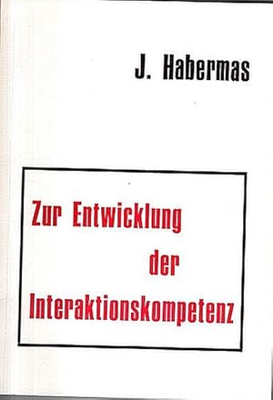 Immagine del venditore per Zur Entwicklung der Interaktionskompetenz, venduto da nika-books, art & crafts GbR