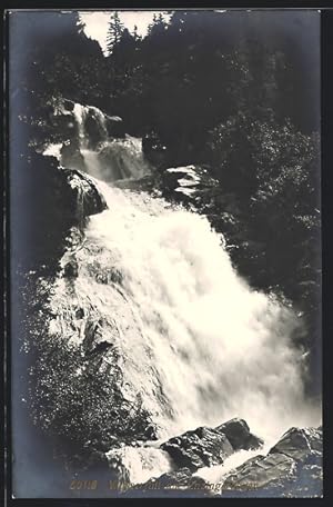 Ansichtskarte Wasserfall am Enzingerboden