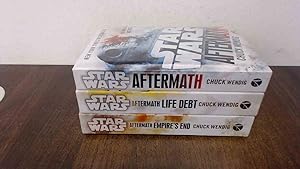 Imagen del vendedor de Star Wars Aftermath Trilogy 3 Books Collection Set By Chuck Wendig (Aftermath, Life Debt, Empires End) a la venta por BoundlessBookstore
