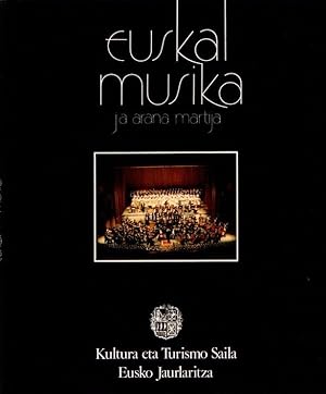 Image du vendeur pour Euskal Musika . mis en vente par Librera Astarloa