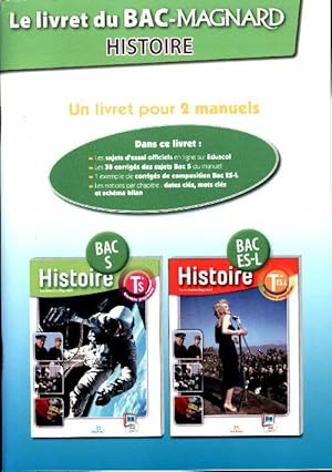 Le livret du bac Magnard histoire - Hugo Billard