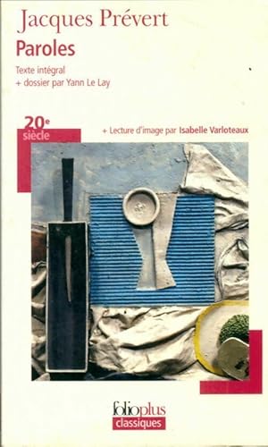 Seller image for Paroles - Jacques Pr?vert for sale by Book Hmisphres