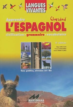 Claridad. Grammaire Espagnol - Vincent Demazieres