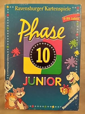 Seller image for Phase 10 JUNIOR [Kinder-Karten-Spiel]. Achtung: Nicht geeignet fr Kinder unter 3 Jahren. for sale by KULTur-Antiquariat