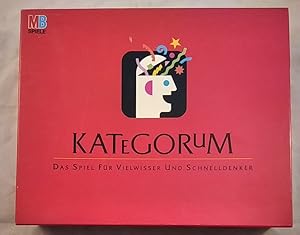 MB Spiele Nr. 491700: Kategorum - Das Spiel für Vielwisser und Schnelldenker [Wissensspiel]. Acht...