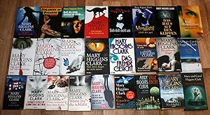 25 Bücher - MARY HIGGINS CLARK - Romane, Krimi, Thriller - Buchpaket.