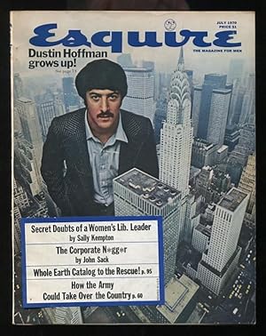 Bild des Verkufers fr Esquire: The Magazine for Men (July 1970) [cover: Dustin Hoffman] zum Verkauf von ReadInk, ABAA/IOBA