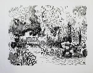 Bild des Verkufers fr St. Tropez.Le jardin (1898-1900). zum Verkauf von Antiquariat Martin Barbian & Grund GbR