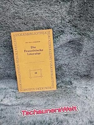 Immagine del venditore per Die franzsiche Literatur Gelbe Reihe 10 venduto da TschaunersWelt