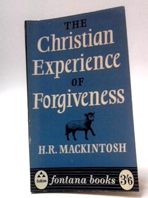 Bild des Verkufers fr The Christian Experience of Forgiveness zum Verkauf von World of Rare Books