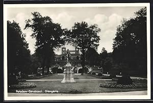 Imagen del vendedor de Ansichtskarte Potsdam, Blick zur Orangerie im Park von Sanssouci a la venta por Bartko-Reher