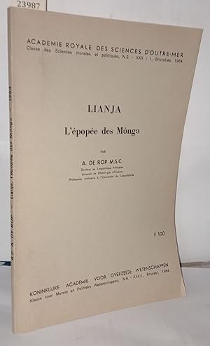 Imagen del vendedor de Lianja L'pope des Mongo a la venta por Librairie Albert-Etienne