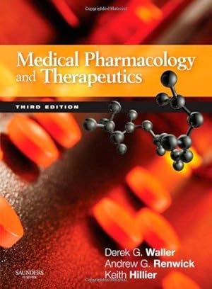 Bild des Verkufers fr Medical Pharmacology and Therapeutics zum Verkauf von WeBuyBooks