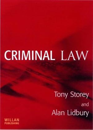 Seller image for Criminal Law for sale by WeBuyBooks