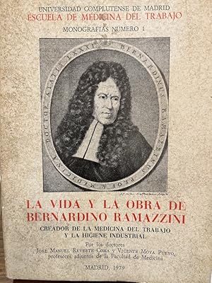 Imagen del vendedor de La vida y la obra de Bernardino Ramazzini a la venta por Librera Pramo