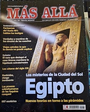 MAS ALLA DE LA CIENCIA Nº 235/AÑO XX/EDICION MENSUAL. LOS MISTERIOS DE LA CIUDAD DEL SOL: EGIPTO,...
