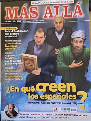 MAS ALLA DE LA CIENCIA Nº 195/05/2005 ¿EN QUE CREEN LOS ESPAÑOLES?