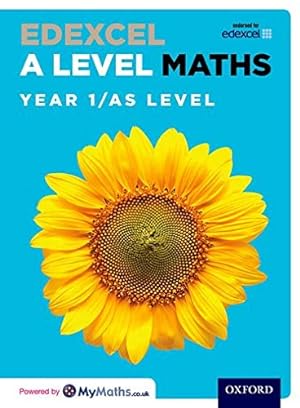 Bild des Verkufers fr Edexcel A Level Maths: Year 1 / AS Student Book zum Verkauf von WeBuyBooks