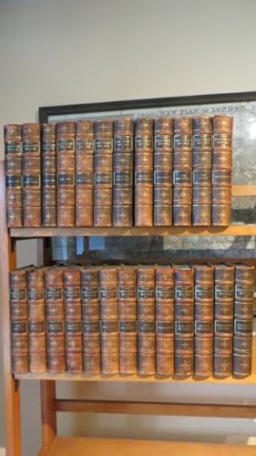 Seller image for THE WAVERLEY NOVELS - NICE LATE VICTORIAN COMPLETE SET OF 25 VOLS IN HALF LEATHER - Vol. 1: Waverley or Tis Sixty Years Since; Vol. 2: Guy Mannering or The Astrologer; Vol. 3: The Antiquary; Vol. 4: Rob Roy; Vol. 5: Old Mortality; Vol. 6: The Black Dwarf / A Legend of Montrose; Vol. 7: The Heart of Midlothian; Vol 8: The Bride of Lammermoor; Vol. 9: Ivanhoe; Vol. 10: The Monastery; Vol. 11: The Abbot; Vol. 12: Kenilworth; Vol. 13: The Pirate; Vol. 14: The Fortunes of Nigel; Vol. 15: Peveril of the Peak; Vol. 16: Quentin Durward; Vol. 17: St. Ronan`s Well; Vol. 18: Redgauntlet; Vol. 19: The Betrothed / Chronicles of the Canongate; Vol. 20: The Talisman / Chronicles of the Canongate; Vol. 21: Woodstock; Vol. 22: The Fair Maid of Perth or St for sale by Parrott Books