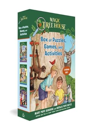 Bild des Verkufers fr Magic Tree House Box of Puzzles, Games, and Activities (3 Book Set) zum Verkauf von AHA-BUCH GmbH