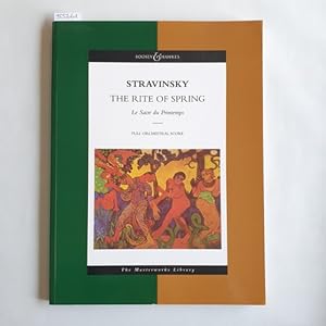 Immagine del venditore per Rite of Spring: Sacre du Printemps, Full Orchestral Score: Revised 1947. Re-engraved edition 1967 venduto da Gebrauchtbcherlogistik  H.J. Lauterbach