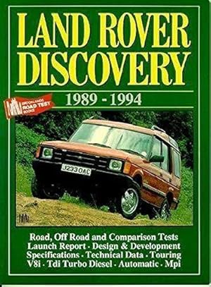 Immagine del venditore per Land Rover Discovery, 1989-1994 (Brooklands Books Road Tests Series) venduto da WeBuyBooks